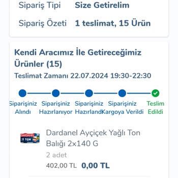 Carrefour SA Bozulmuş Kokmuş Et Gönderdi. Ücret İadesi Yapmıyor.