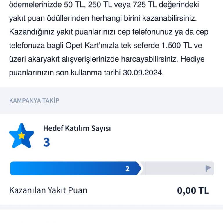 Opet'te Boş Yok Kampanyası Mağduriyeti