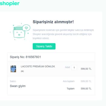 Shopier Siparişimi İptal Edin Lütfen