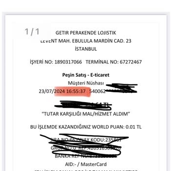 Getir Siparişim 2 Saatte Gelmedi