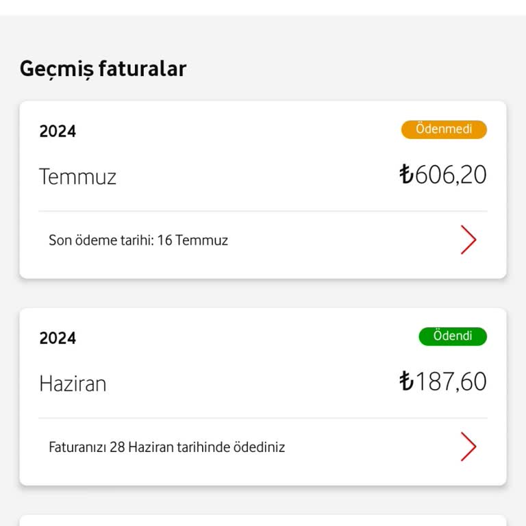 Vodafone Faturalı Tarifeler Çok Pahalı