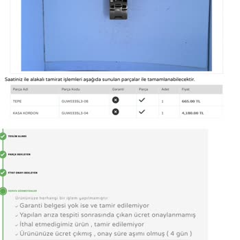 Saat & Saat Fahiş Fiyat Talebi