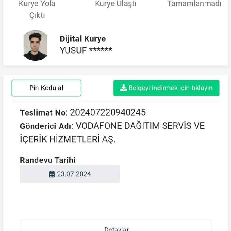 Evde Olmama Rağmen Dijital Kurye Kargomu Getirmedi