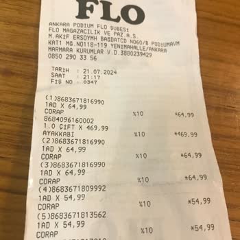 FLO Ayakkabı Gitmediğim Ayakkabının Giyilmiş Olması