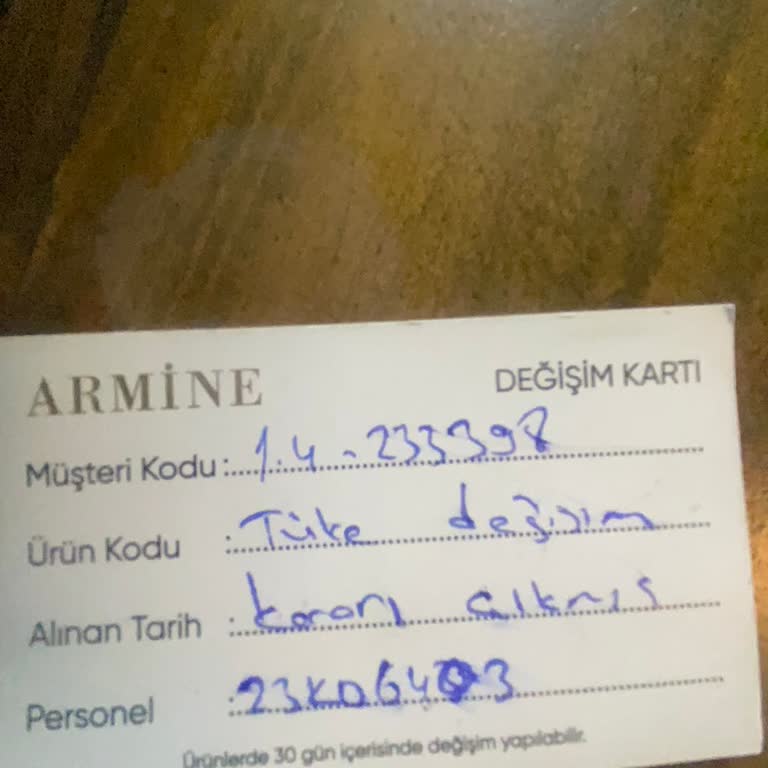 Armine Şirket Kaynaklı Mont Sıkıntısı