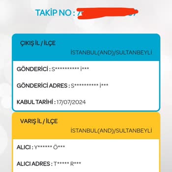 PTT Kargo Yeni Dogan Kimlik