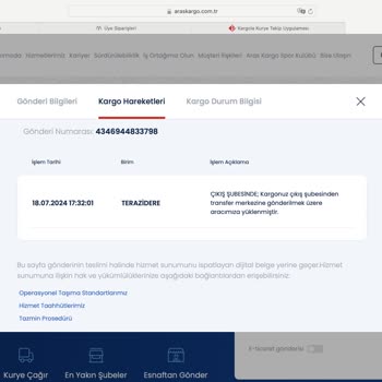 Manuka - Aras Kargo Üçgeninde Kaybolan Kargom!