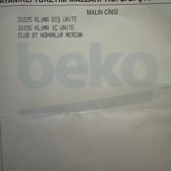 Beko' Nun Klima Soğutmuyor