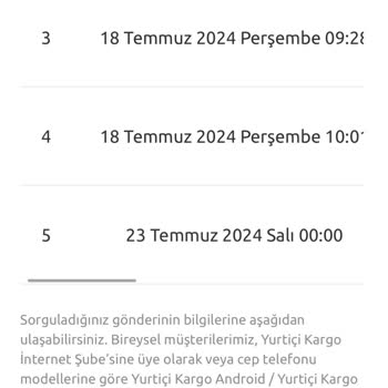 Yurtiçi Kargo Yk Plus İnistanbul Noktası Yok