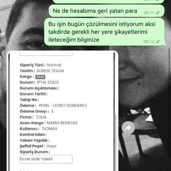 BenimPabucum Para İadesi Yapmıyor