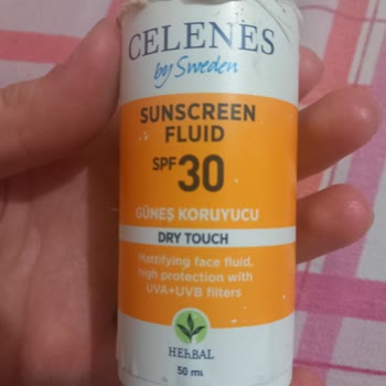 Celenes By Sweden Güneş Kreminin İçi Boş