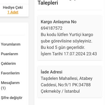 İncehesap.com Kargoda Hasar Alan Ürünün Yenisini 12 Gündür Göndermiyor
