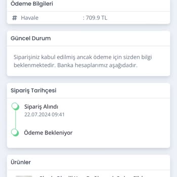 Elif Özbey Butik Ürün Kargoya Verilmemiş