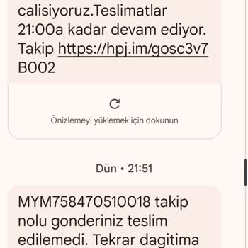 hepsiJET Kargom Teslim Edilmiyor
