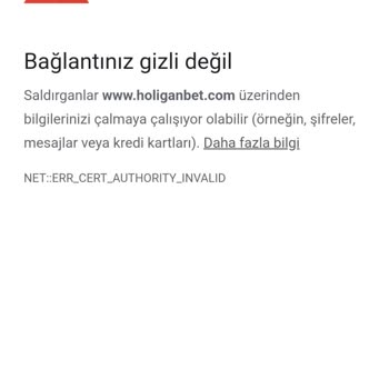 Holiganbet Bağlantınız Gizli Değil