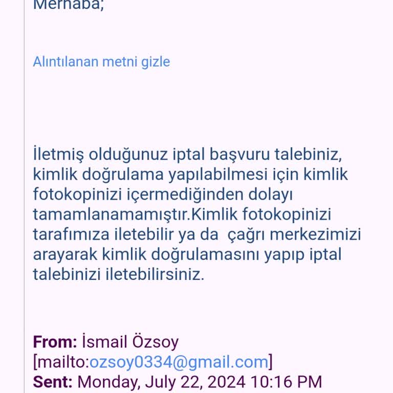 Millenicom İptal Edememe Problemi