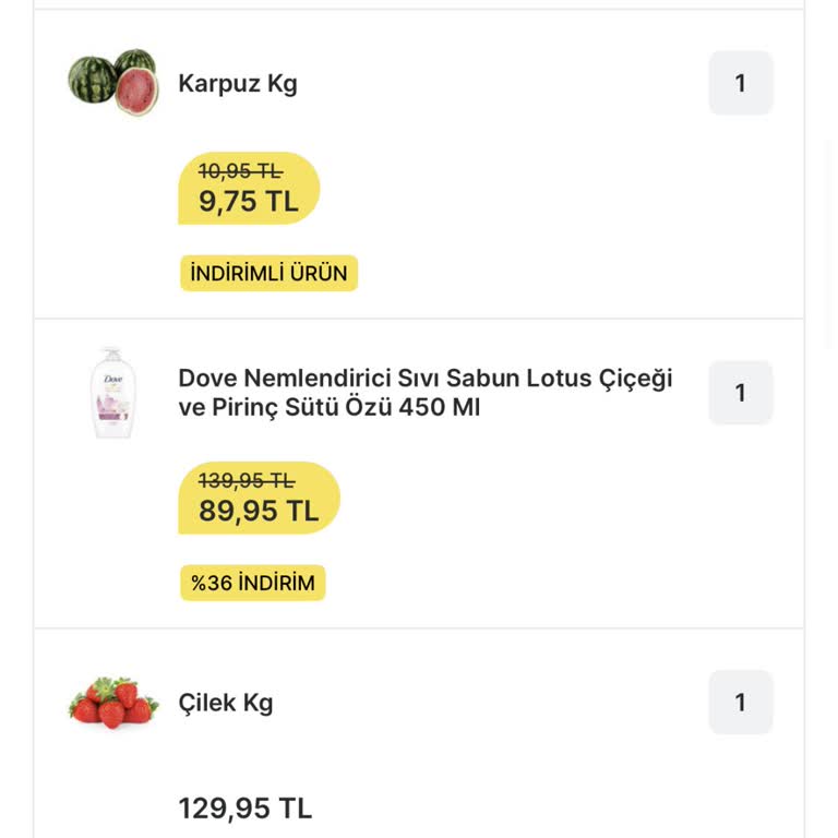 Migros Bozul Çürük Ürün