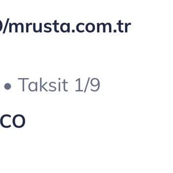 Mr Usta Para Alıp Hizmet Vermemek
