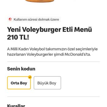 McDonald's Ürünlerin İçeriklerindeki Eksiklik