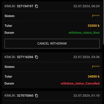 Tambet Sitesi Para Çekimini Red Etti 52000 TL Red