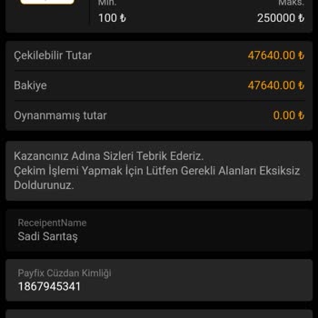 Tambet Sitesi Para Çekimini Red Etti 52000 TL Red