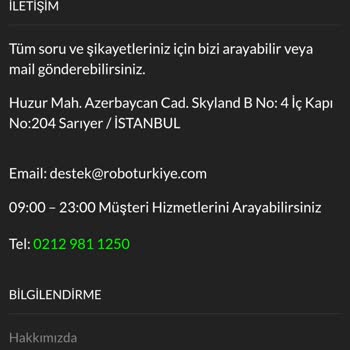 Robo Ücretini Verdiğim Halde Gelmeyen Ürünüm