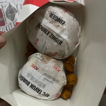 KFC Yanlış Ve Bayat Ürün Gönderimi!