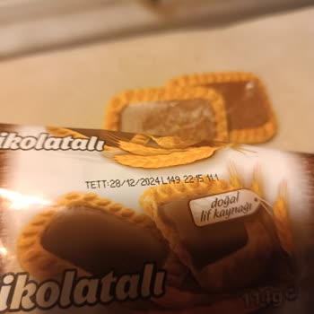 Eti Gıda Sütlü Çikolatalı Bisküvi Kalite Sorunu
