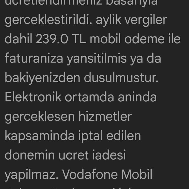 Allinmobi Bilgim Dışı Ücretlendirme