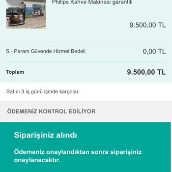 Sahibinden.com Param Güvende Şikayeti