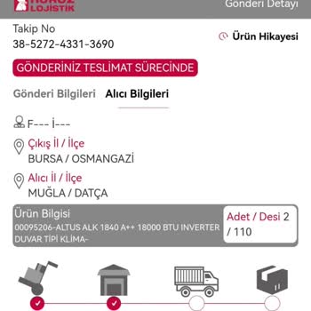 Horoz Nakliyat Klimayı Teslim Etmiyor!