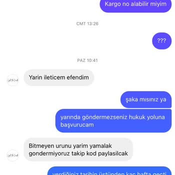 Light The Candle (lightcandless) 1 Aydır Ürünü Göndermedi Sürekli Oyalıyor Mesajlara Cevap Vermiyor