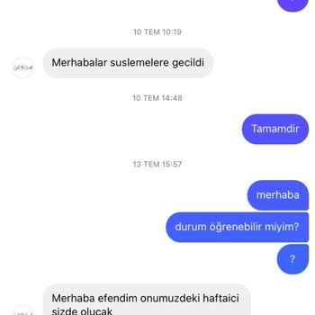 Light The Candle (lightcandless) 1 Aydır Ürünü Göndermedi Sürekli Oyalıyor Mesajlara Cevap Vermiyor