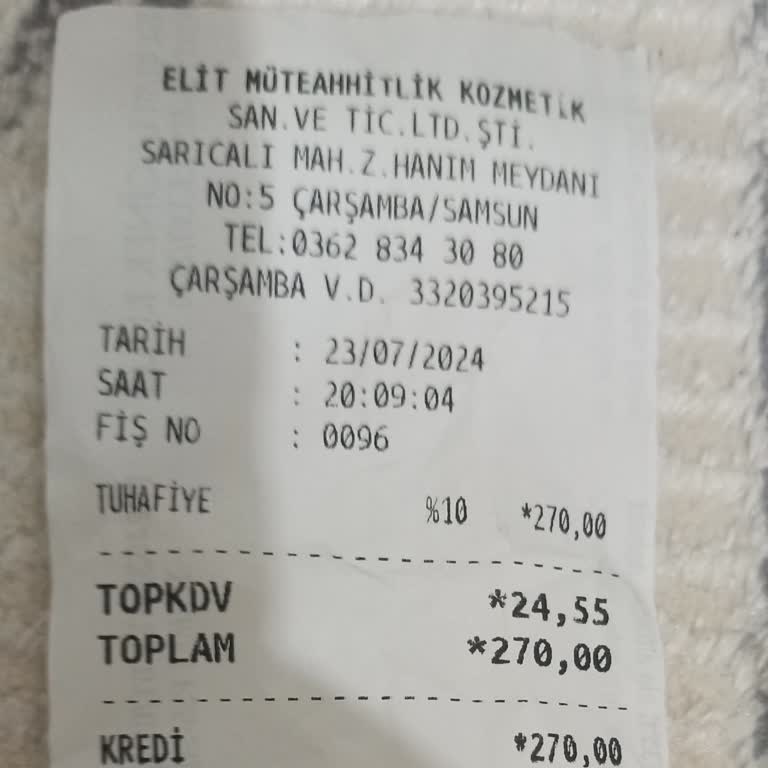 Elit Müteahhitlik Kozmetik Konuşma Şekli Hoş Değil