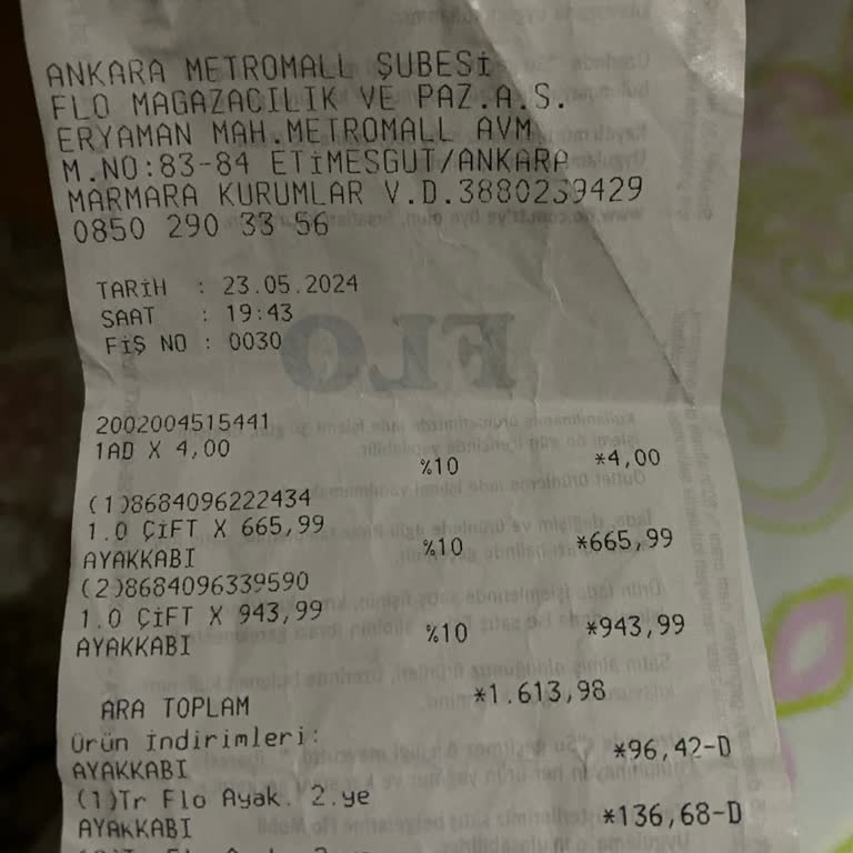 Kinetix Çocuk Ayakkabısında Kalite Sorunu