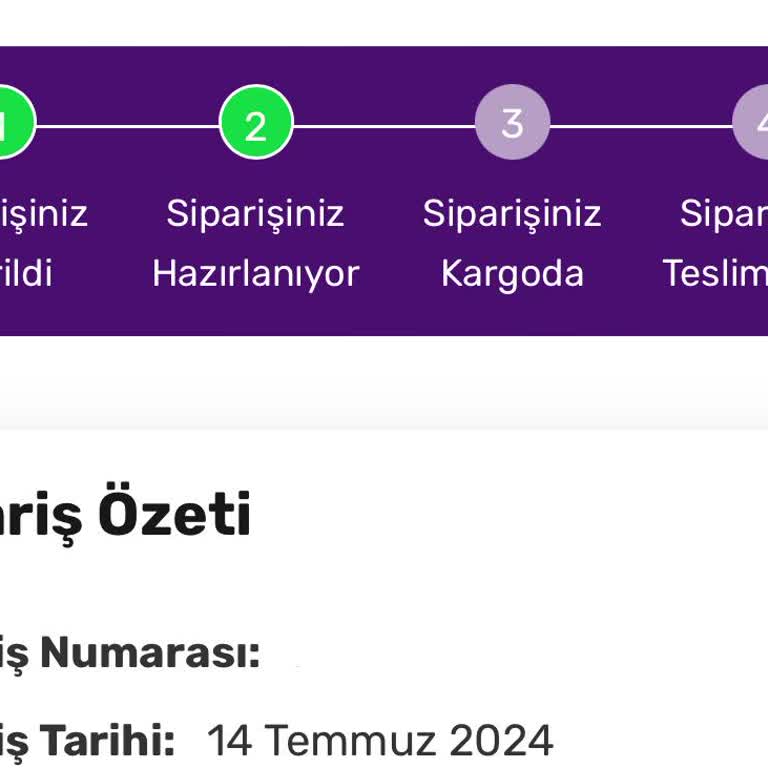 Gratis Siparişimin 8 Gündür Kargoya Verilmemesi