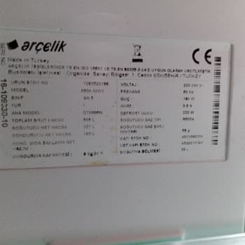 Tamiri Olmayan Arçelik Buzdolabı!