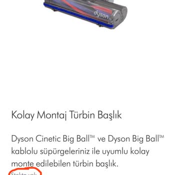 Dyson'ın Aylarca Yedek Parça Tedarik Etmiyor.
