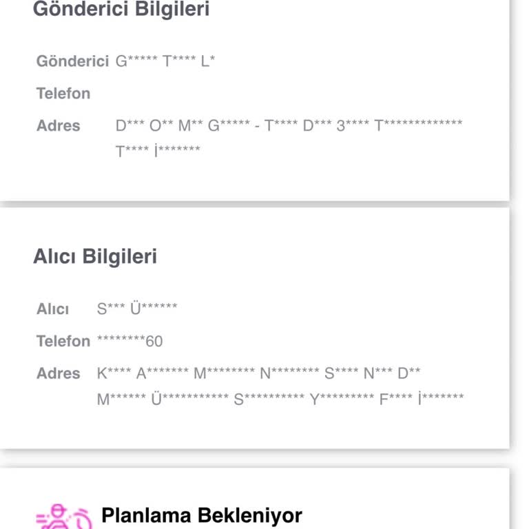 Gratis Ve Lokal Kargo Firması Sipariş Teslim Etmemesi