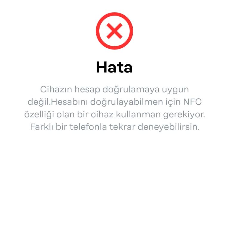 Papara Doğrulama İçin NFC İstiyor