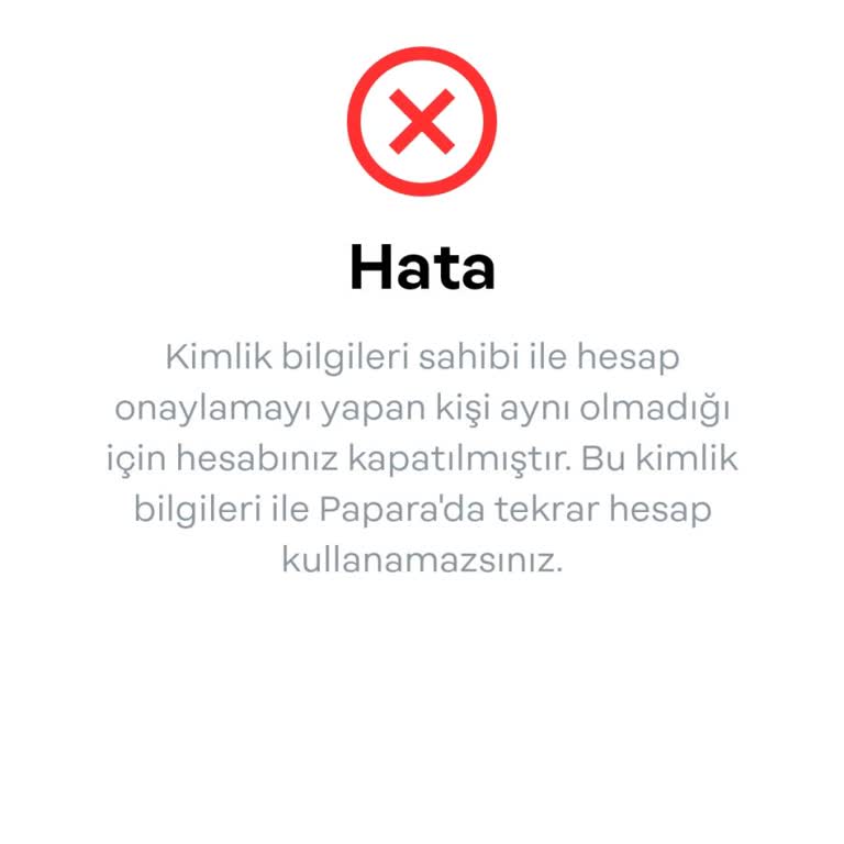 Papara Hesabım Kapatıldı Ve Yardıma İhtiyacım Var