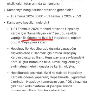 Hepsipay İlk Harcamaya Mı, Her Harcamaya Mı?