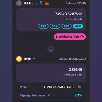 Güvenilirlik Sorunu: Binance Ve Pancakeswap Üzerinden Yapılan İşlemde Mağduriyet