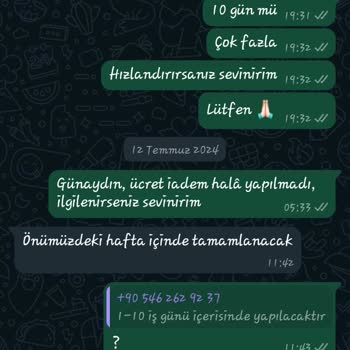 Nare Giyim Ücret İadem Yapıl Ma Dı!