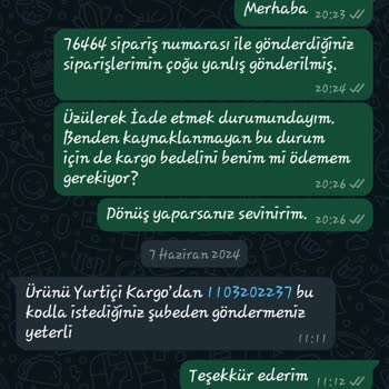 Nare Giyim Ücret İadem Yapıl Ma Dı!