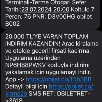 Aybastı İtimat Turizm Aybastı İtimat Firmasının Duyarsızlığı