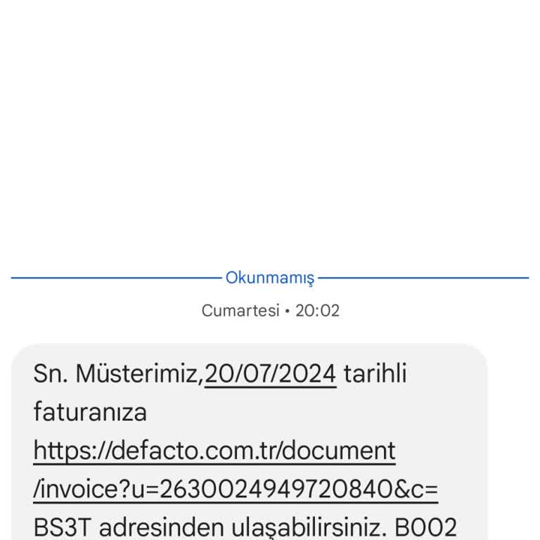 DeFacto Ürün Değişikliği Ve Sorumsuzluk