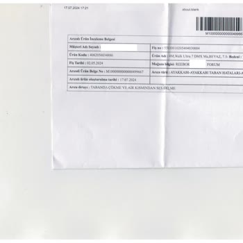 Reebook Tan Aldığım 2 Aylık Ürün Kullanılamaz Oldu