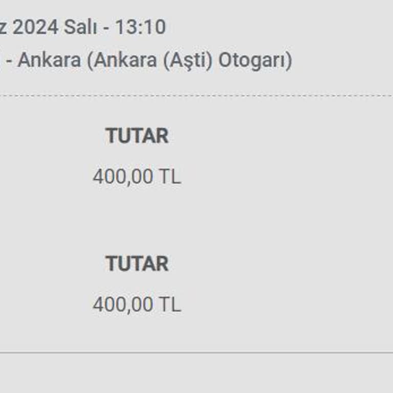 Obilet'ten Para İadesi Alamadım