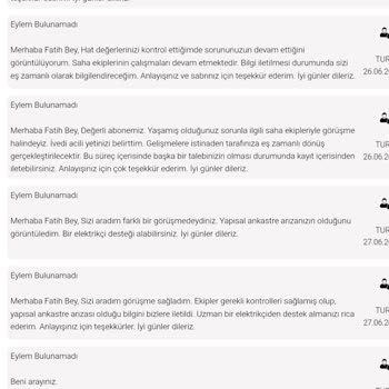 3AYDA Arızayı Çözemeyen Kalitesiz İnternet Servisi Sağlayan TurkNet.
